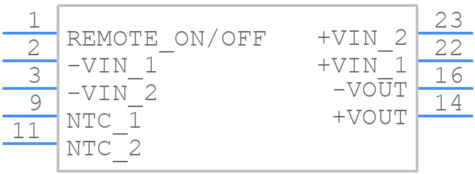 TEN 8-7210WI - Traco Power - PCB symbol