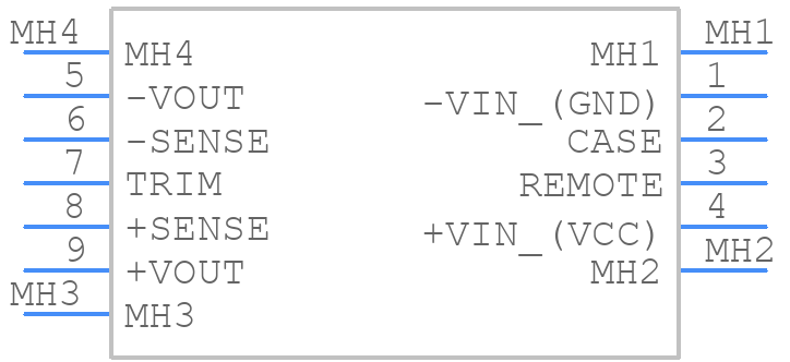 TEP 75-2415WI - Traco Power - PCB symbol