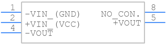 TES 2-1211H - Traco Power - PCB symbol