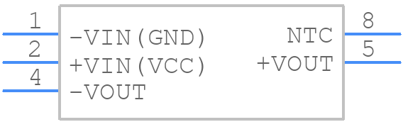 TES 2-2411H - Traco Power - PCB symbol