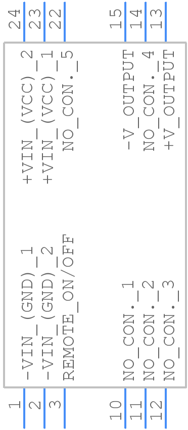 TES 3-2410WI - Traco Power - PCB symbol