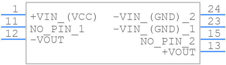THB 6-2412 - Traco Power - PCB symbol
