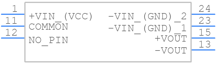 THB 6-2423 - Traco Power - PCB symbol