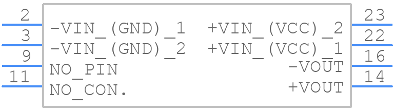 THD 10-2409 - Traco Power - PCB symbol