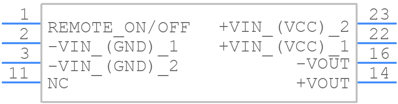 THD 10-4812N - Traco Power - PCB symbol