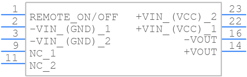 THD 15-2413WIN - Traco Power - PCB symbol