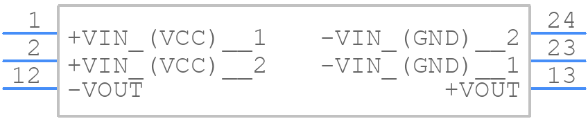 THI 1211 - Traco Power - PCB symbol