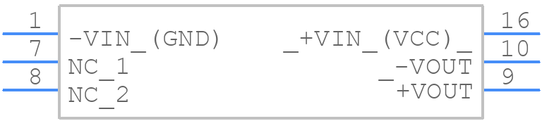 THI 2-1211M - Traco Power - PCB symbol