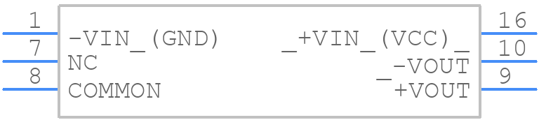 THI 2-2422M - Traco Power - PCB symbol