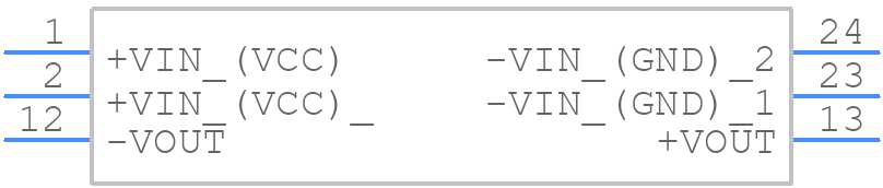 THI 3-1212 - Traco Power - PCB symbol