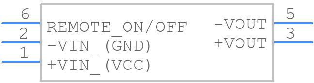 THL 10-2413WI - Traco Power - PCB symbol