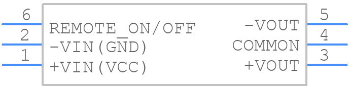THL 10-4821WI - Traco Power - PCB symbol