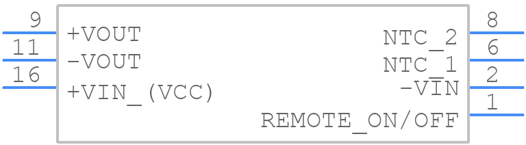 THL 6-2412WISM - Traco Power - PCB symbol