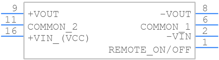 THL 6-2421WISM - Traco Power - PCB symbol
