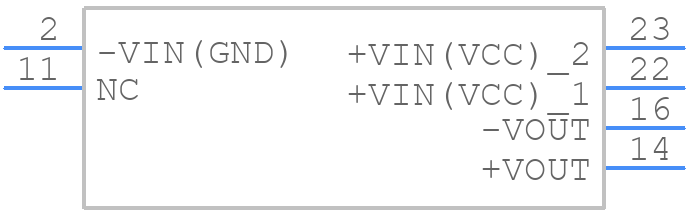 THM 3-2410WI - Traco Power - PCB symbol