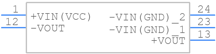 THP 3-2412 - Traco Power - PCB symbol