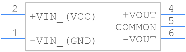 TMR 1-1223 - Traco Power - PCB symbol