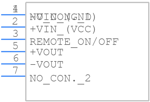 TMR 2-2410E - Traco Power - PCB symbol