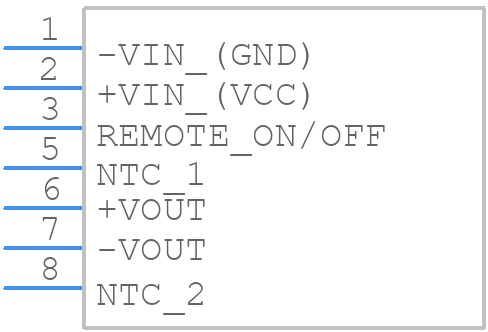 TMR 2-4812WIN - Traco Power - PCB symbol