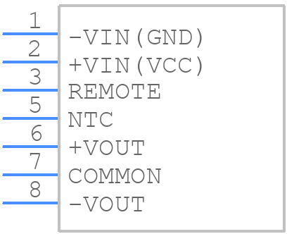 TMR 3-2422WIE - Traco Power - PCB symbol