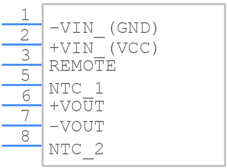 TMR 3-4811WIE - Traco Power - PCB symbol