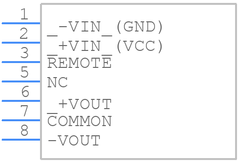 TMR 4823 - Traco Power - PCB symbol