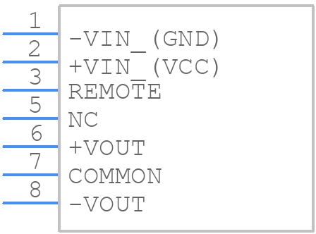 TMR 6-4823WI - Traco Power - PCB symbol