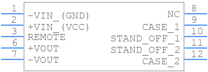 TMR 9-1219 - Traco Power - PCB symbol
