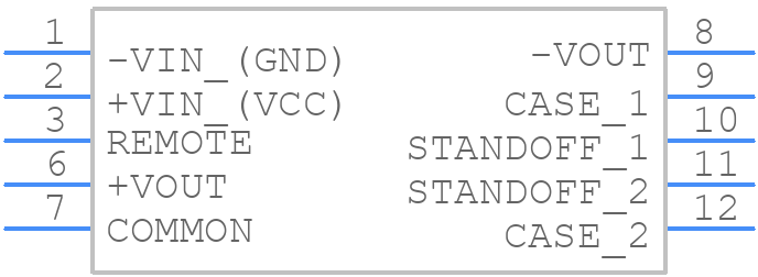 TMR 9-2423 - Traco Power - PCB symbol