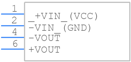 TRA 1-1212 - Traco Power - PCB symbol