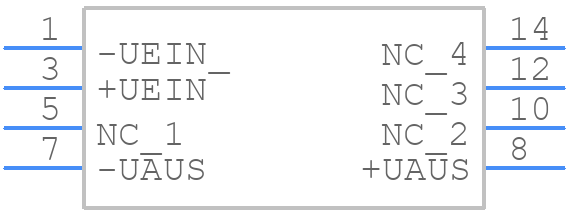 TSM 0512S - Traco Power - PCB symbol