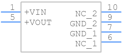 TSR 1-24150SM - Traco Power - PCB symbol