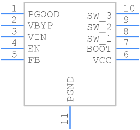 RT6219BHGQW - RICHTEK - PCB symbol