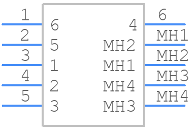 PT 7.5/2/12 - BLOCK - PCB symbol