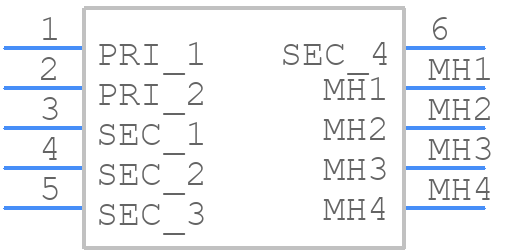 PT 7.5/2/15 - BLOCK - PCB symbol