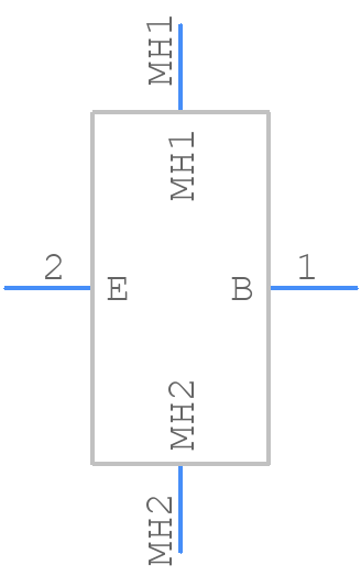 2N6059 - ST - PCB symbol