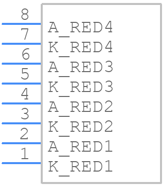 551-0407-004F - Dialight - PCB symbol