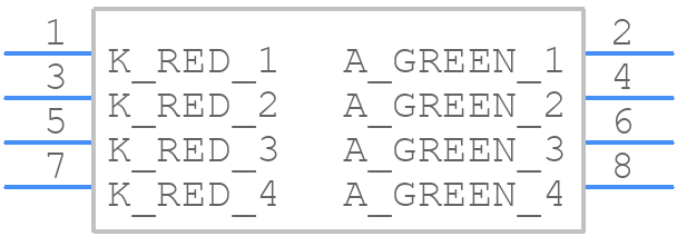 568-0701-111F - Dialight - PCB symbol