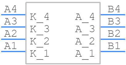 568-0704-444F - Dialight - PCB symbol