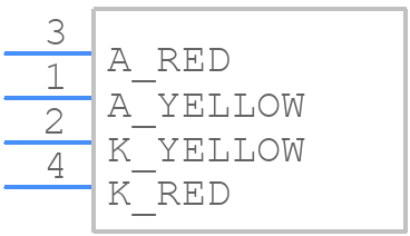 598-8560-207F - Dialight - PCB symbol