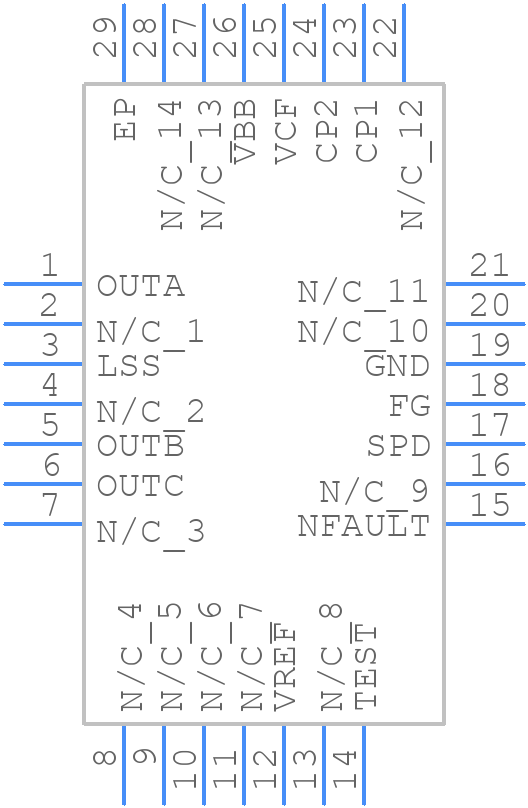 A5947GETTR-T - Allegro Microsystems - PCB symbol