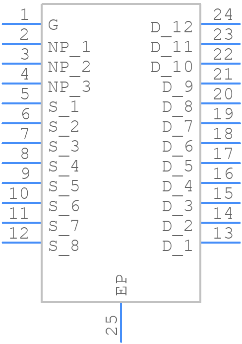 MMIX1F160N30T - LITTELFUSE - PCB symbol