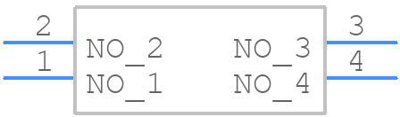 PVA1OAH1V2 - LITTELFUSE - PCB symbol
