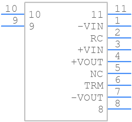 SUTS31205 - Cosel - PCB symbol