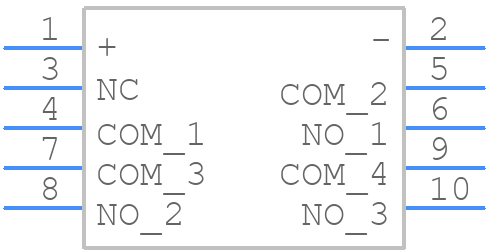RF1V-3A1B-D24 - Idec - PCB symbol