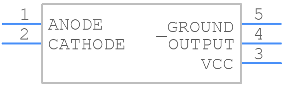 OPB625 - TT Electronics - PCB symbol