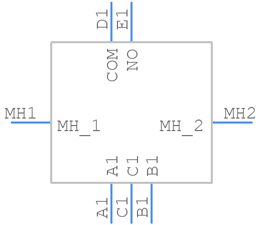 EC11E18244AU - ALPS Electric - PCB symbol