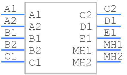EC11EBB24C03 - ALPS Electric - PCB symbol