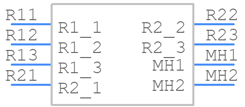 RK09L12D0A1T - ALPS Electric - PCB symbol