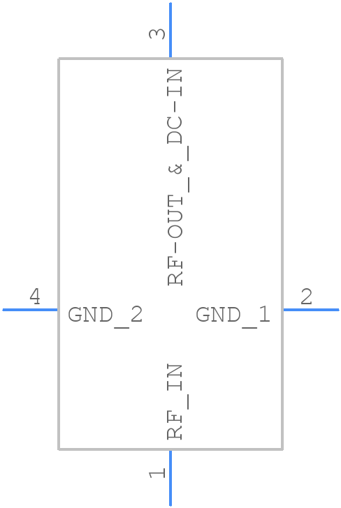 MAR-1+ - Mini-Circuits - PCB symbol